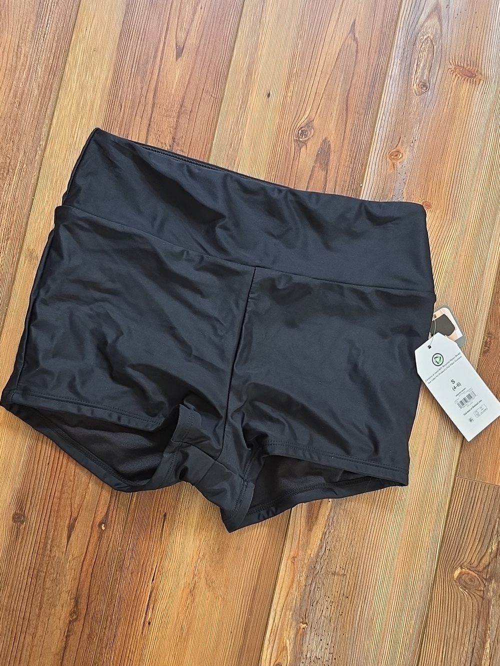 Women’s Black Boyshorts